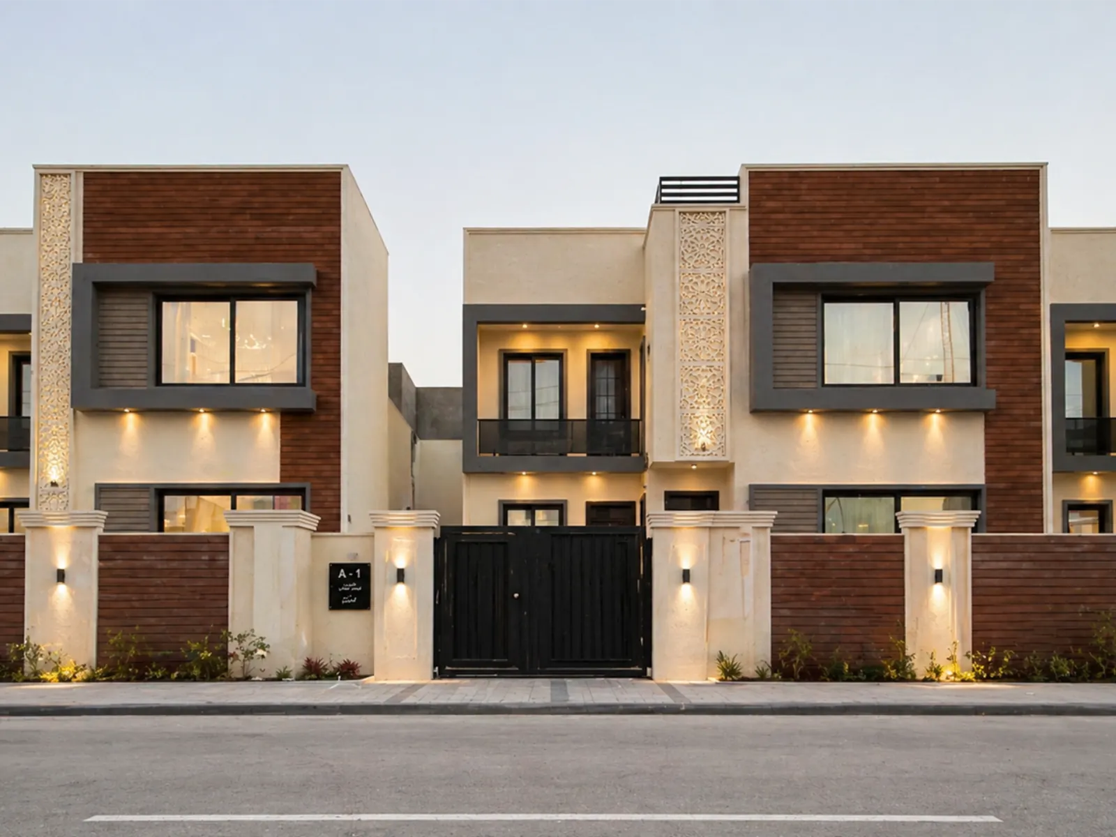 Raihana Luxury Villa Front View